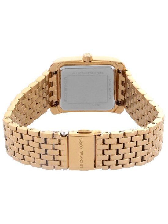 NWT Michael Kors Emery Quartz Crystal White Dial Ladies Watch